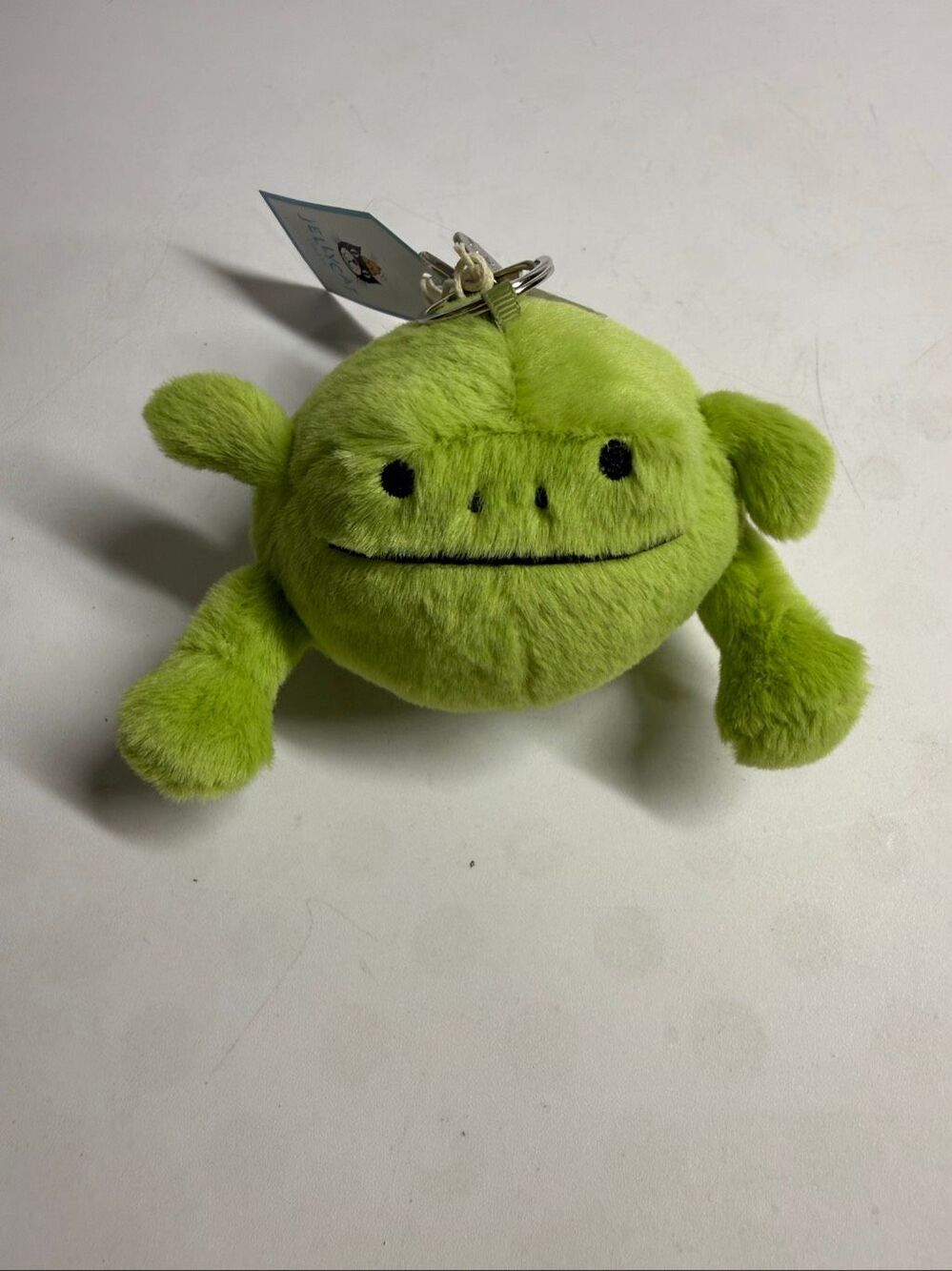 Jellycat Ricky Rain Frog Bag Charm NWT